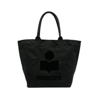 Isabel Marant Shopping Bags, female, Black, ONE SIZE, Yenky Tote Bag