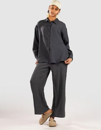 Blue Tomato Linen Hemd grau