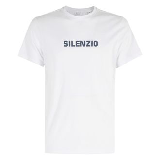 Aspesi T-Shirts, male, White, Size: L Silent T-Shirt