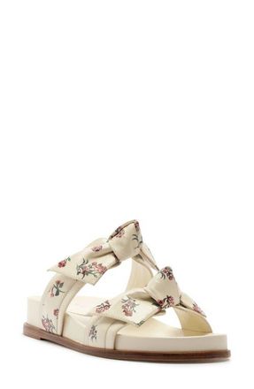 Alexandre Birman x Agua by Agua Bendita Maxi Clarita Slide Sandal in Off Quebrada/Print Quebrada at Nordstrom, Size 10.5