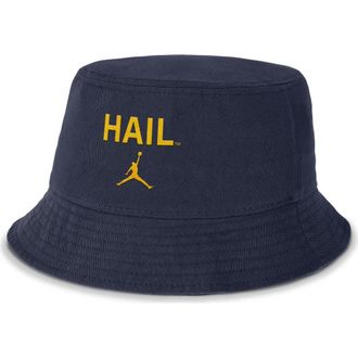 Jordan Brand Mens Jordan Brand Navy Michigan Wolverines Apex Primetime Bucket Hat at Nordstrom, Size Medium