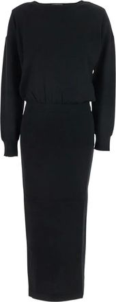 P.A.R.O.S.H. Abito lungo - Nero