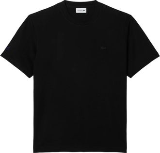 Lacoste Hombre, Camisetas, Negro, Talla: M