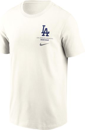 Nike Los Angeles Dodgers 2-Hit Nike Mens MLB T-Shirt in Brown | N19911KLD-1DJ