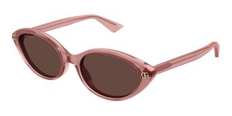 Gucci GG2110S 004 Womens Sunglasses Pink Size 54
