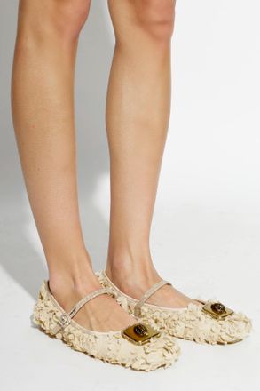 Kurt Geiger Pimlico Ballerinas, Womens, Cream