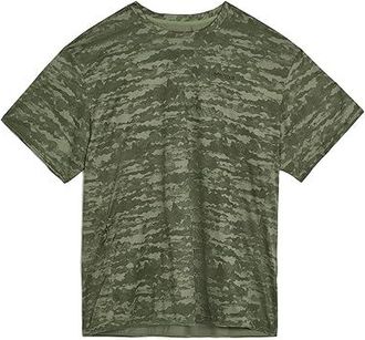 Marmot AirExchange SolarShield Crew Short Sleeve Mens Clothing Olive Grove Lagos : MD, Polyester
