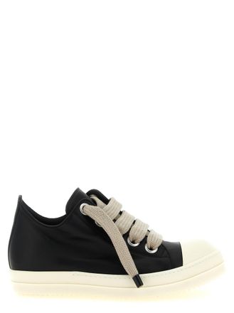 Rick Owens Black Jumbolace Sneakers