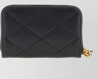 Saint Laurent leather cassandre bijoux purse