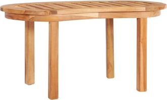 vidaXL Coffee Table 90x50x45 cm Solid Teak Wood Vidaxl