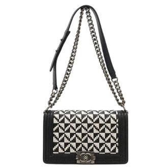 Chanel Pre-owned Vintage Cross Body Bag - Dames - Pre-owned - Veelkleurig - Maat: ONE Size Leer
