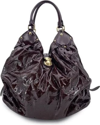 Louis Vuitton Pre-owned Handbags, female, Brown, Size: ONE SIZE Pre-owned Leather handbags