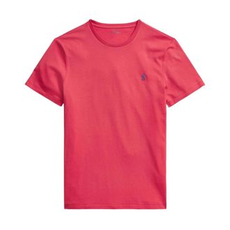 Polo Ralph Lauren T-shirt girocollo a maniche corte - - Tops - Uomo - Rosa - S