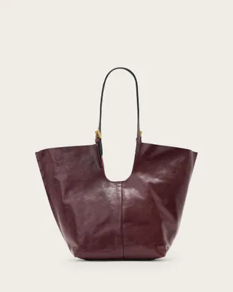 AllSaints Ara Leather Tote Bag