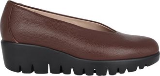Wonders Fly Loafer - Dames - Sleehakken - Bruin - 35 EU - Leer - Schoenen