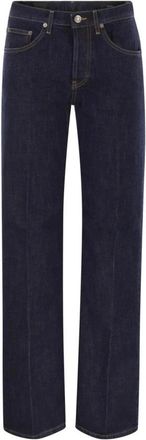 Dondup Jacklyn Wide-leg Jeans - Dames - Regular Fit Jeans - Blauw - W31 - Katoen - Jeans