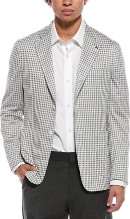 Isaia Capri Silk-Blend Sport Jacket