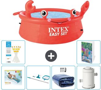 Intex Piscina Easy Set Redonda - Cangrejo - 183x51 Cm - 7-piezas S96