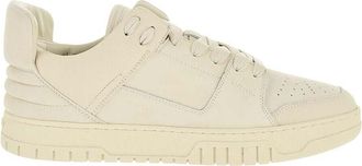 1989 STUDIO Beige Leather Low-Top Sneakers