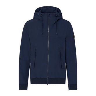 Peuterey Light Jackets, male, Blue, Size: S Uyapo Jacket