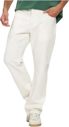 Butcher of Blue Jeans, Heren, Beige, W33 L32, Katoen, Dan Chino