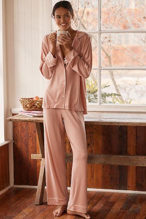 Eberjey Gisele Long-Sleeve Pajama Set