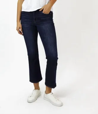 Dear John Denim Jeanne Cropped Flare Jeans In Richmond