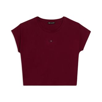 Freddy T-shirt donna con stampa sulle spalle