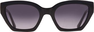 Guess Smoke Gradient Cat Eye Ladies Sunglasses GF00016 01B 53