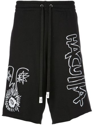 Haculla Felon track shorts - men - Cotton - S - Black