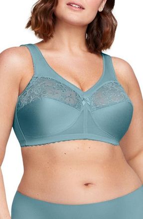 Glamorise MagicLift Original Support Bra in Glacier at Nordstrom, Size 36Dd