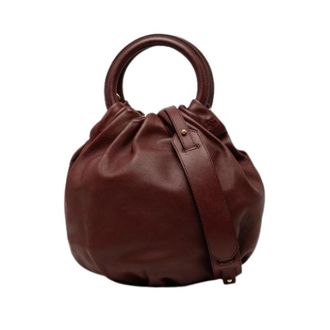 Loewe Pre-owned Satchel - Dames - Vintage Tas - Rood - ONE Size - Leer - Vintage