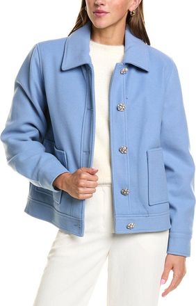 CeCe by Cynthia Steffe Jewel Buttons Short Jacket