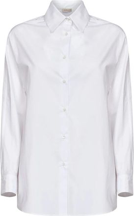 Blanca Vita Button-Down overhemd - Dames - Overhemden - Wit - XS - Katoen - Overhemden