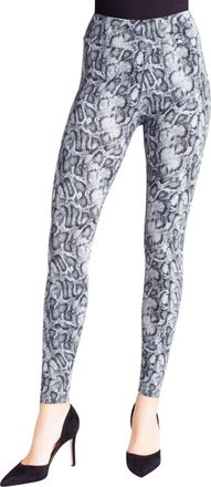 Kensie Textured Leggings In Snake