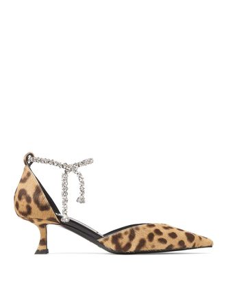 Jimmy Choo London Animal printed sandals