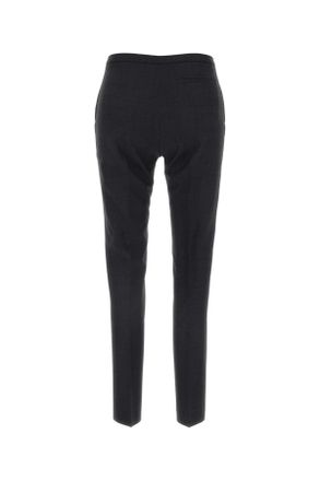Philosophy di Lorenzo Serafini Womens Dark Grey Stretch Polyester Blend Pant Grigio Pantaloni