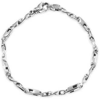 Pompeii3 Mens Link 14k Gold (17gram) or Platinum (27gram) 4mm Bracelet 8.5