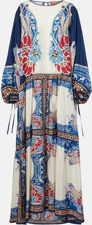 La DoubleJ Vesta printed silk maxi dress