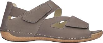 Waldl&auml;ufer Heliett Sandal - Dames - Sandalen - Grijs - 42 EU - Leer - Schoenen