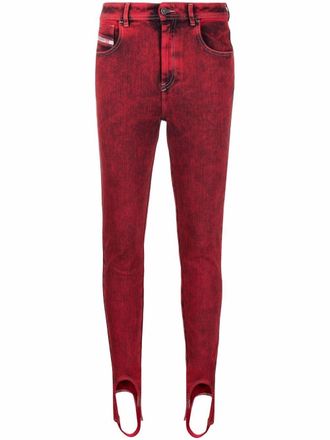 Diesel Jeans skinny CL-D-Slandy-G - Rosso