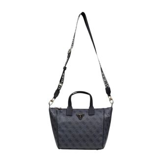 Guess Handbags, female, Gray, Size: ONE SIZE Handbag with Shoulder Strap and Zip Fastening