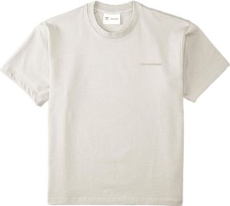 adidas x Pharrell Humanrace Small Logo T-Shirt Beige HG1803