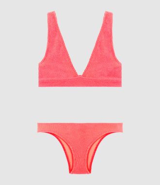 Sorbet Island Maillot de Bain Bikini Aqua Fraise Fluo