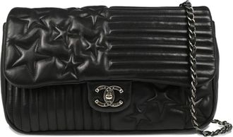 Chanel Borsa a spalla Star Stitch 2014 - Nero