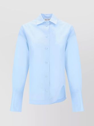 The Attico eliza collared long sleeve shirt