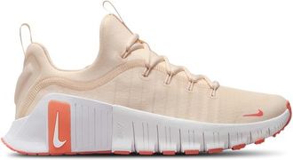 Nike Womens Metcon 6 - Training Shoes Lt Wild Mango/Guava Ice/White Size 7.0