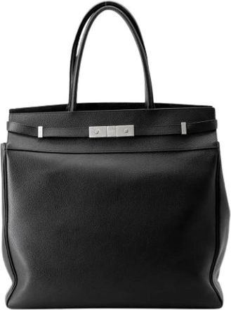 Saint Laurent Pre-owned Vintage Tote Bag - Dames - Vintage Shopper - Zwart - ONE Size - Vintage