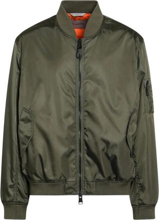 Balenciaga Nylon Bomberjack - Heren - Bomber jackets - Groen - M - Nylon - Jassen