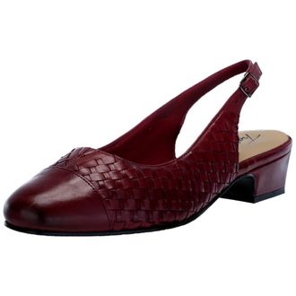 Trotters Dea Woven Dark Red T2168-601 Womens